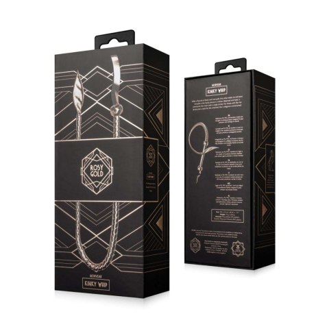 Rosy Gold - Bull Whip - Braided