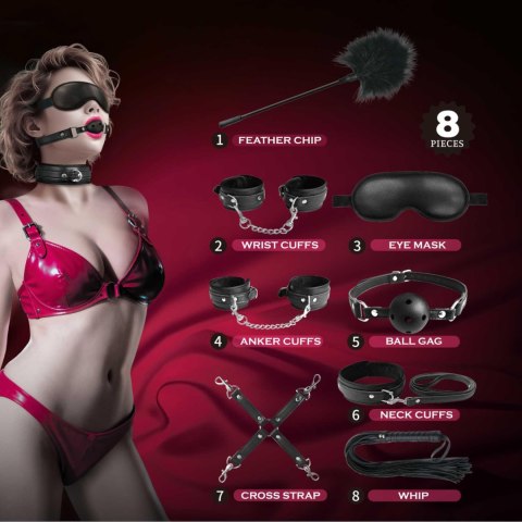 Pretty Love 8-Piece BDSM Bondage Kit