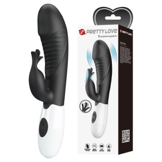 Pretty Love Rasmussen Dual Vibrator (Black Edition)