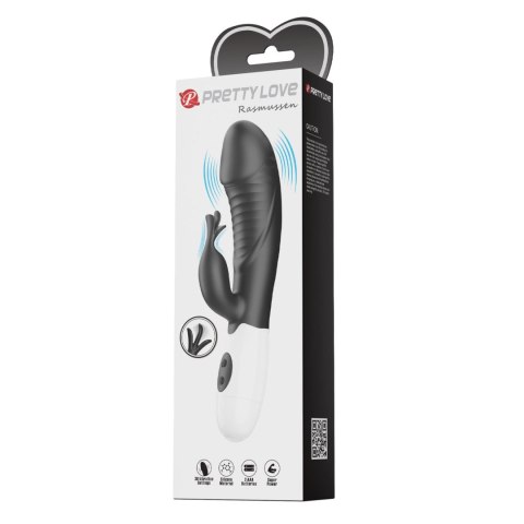 Pretty Love Rasmussen Dual Vibrator (Black Edition)