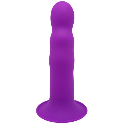 Adrien Lastic Hitsens 3 Purple - Patented Dual-Density Dildo with Extra-Strong Suction Base