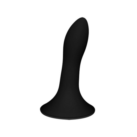 Adrien Lastic Hitsens 5 Black - Compact Dildo with Patented Dual-Density Technology & Extra-Strong Suction Base
