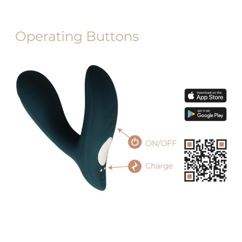 Adrien Lastic Pulsation - App-Controlled Prostate Stimulator with Dual Motors