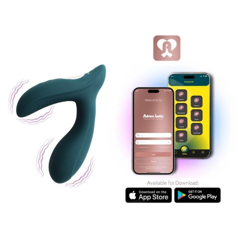 Adrien Lastic Pulsation - App-Controlled Prostate Stimulator with Dual Motors