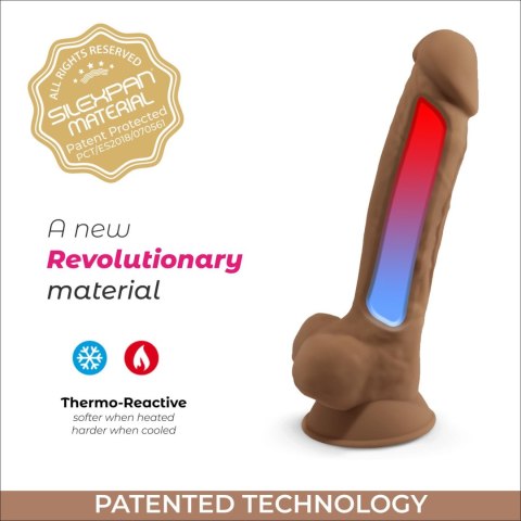 Dildo- Model 1 (7'') Caramel BOX