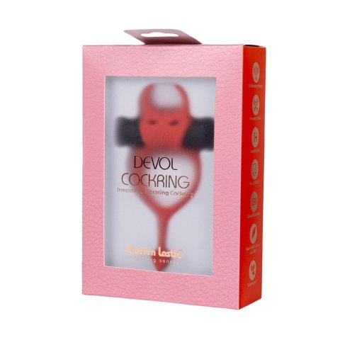 Adrien Lastic Devol - Flexible Vibrating Cock Ring with Clitoral Stimulator