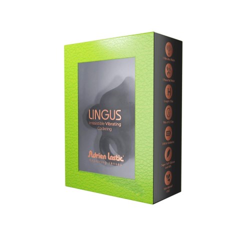 Adrien Lastic Lingus - Vibrating Cock Ring with Clitoral Stimulator