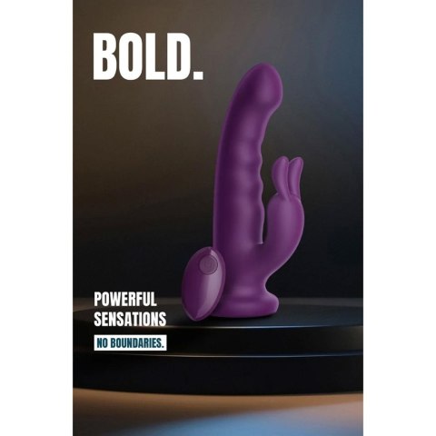 BOLD SAGE DUO-VIBRATOR WITH SUCTION CUP