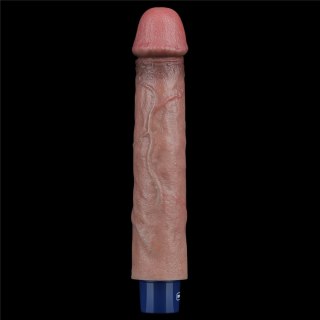 9" REAL SOFTEE Rechargeable Silicone Vibrating Dildo