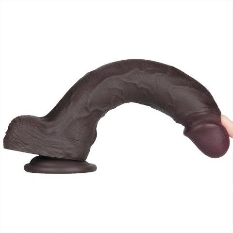 10'' Sliding Skin Pro II Dual Layer Silicone Dong
