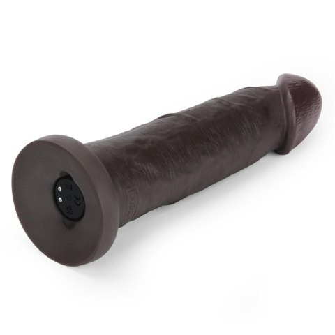 9" Vibrating Sliding Skin Pro II Dual Layer Silicone Dong