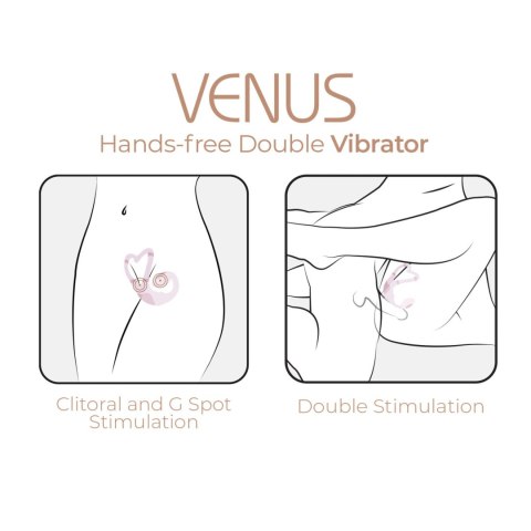 Adrien Lastic Venus - Hands-Free G-Spot & Clitoral Couple Vibrator