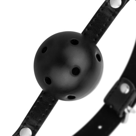 Bedroom Fantasies - Ball Gag with Nipple Clamps Black