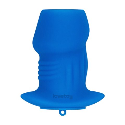 Ribbed Peeper Silicone Anal Plug