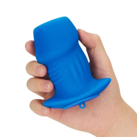 Ribbed Peeper Silicone Anal Plug