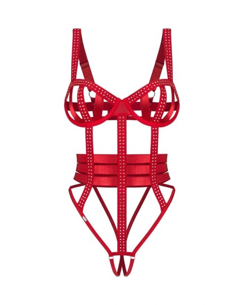 Shiny Obsession body otwarte L/XL