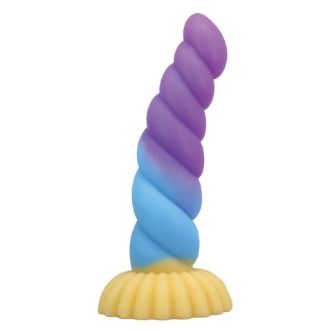 Power Monsters Unicorn - 22 cm Rippled Monster Silicone Dildo