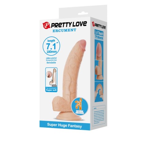 Pretty Love Ercument - Realistic Bendable Dildo 18 cm