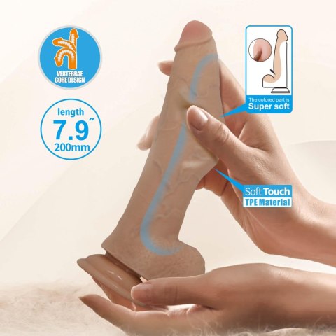 Pretty Love Fabian - Realistic Bendable Dildo 23 cm