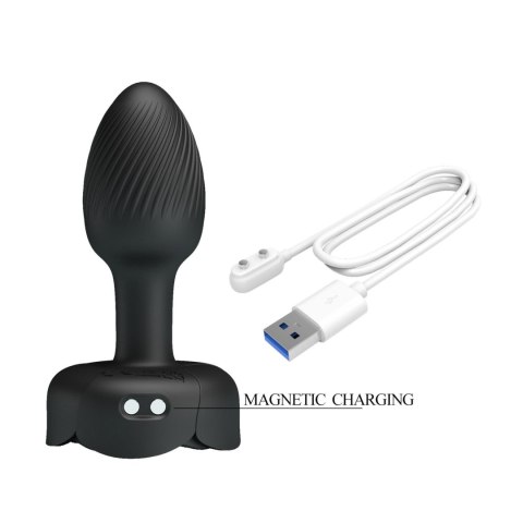 Pretty Love Jotham - Vibrating Anal Plug with Light