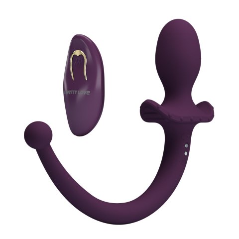 Pretty Love Ligeia - Vibrating Anal Plug with Tail