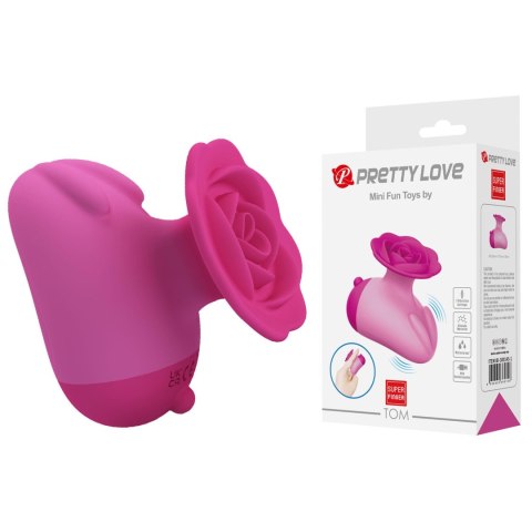 Pretty Love Tom - Vibrating Finger Stimulator Pink