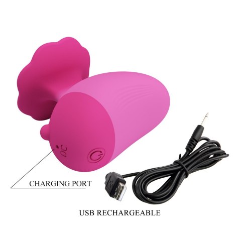 Pretty Love Tom - Vibrating Finger Stimulator Pink