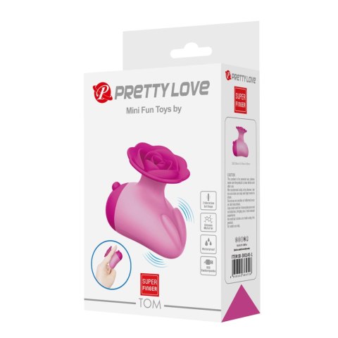 Pretty Love Tom - Vibrating Finger Stimulator Pink