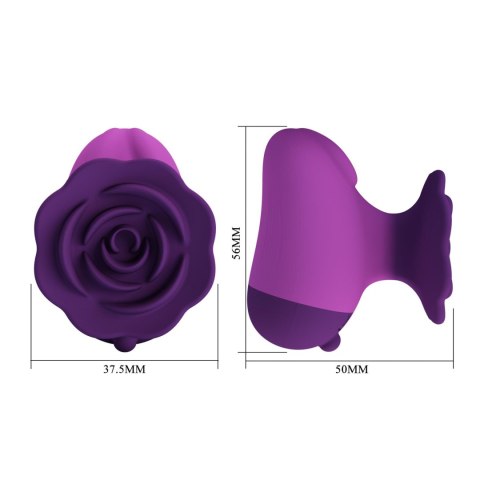 Pretty Love Tom - Vibrating Finger Stimulator Purple