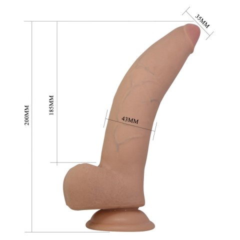 Pretty Love Xander - Realistic Soft Touch Dildo 20 cm